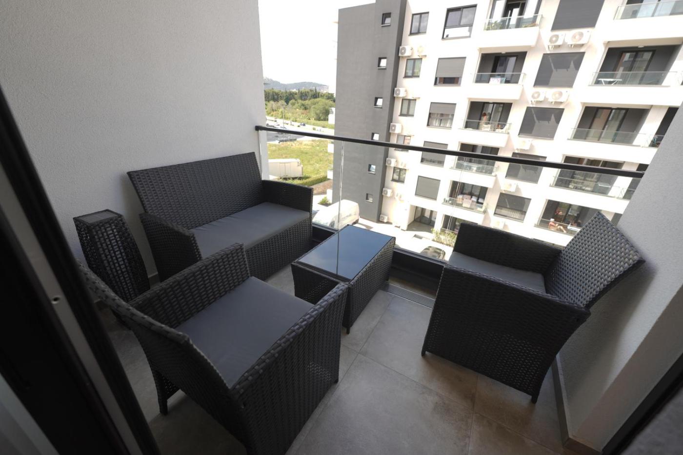 Namješten balkon